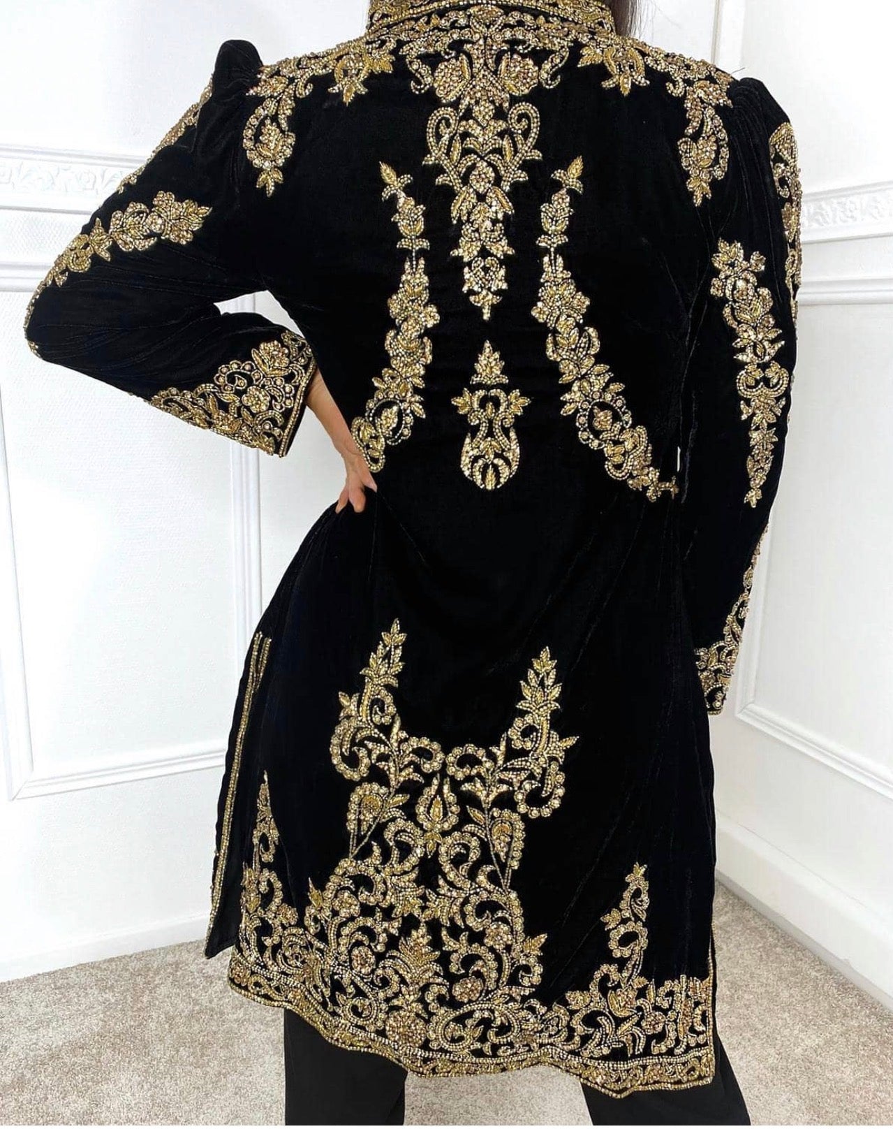Veste karakou longue