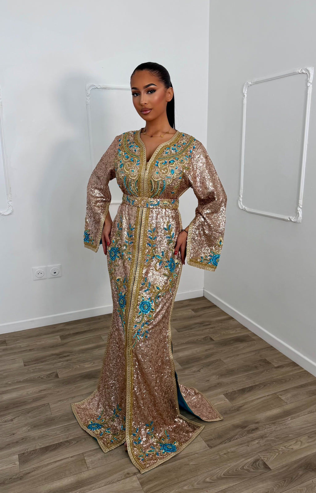 Caftan sequin précommande