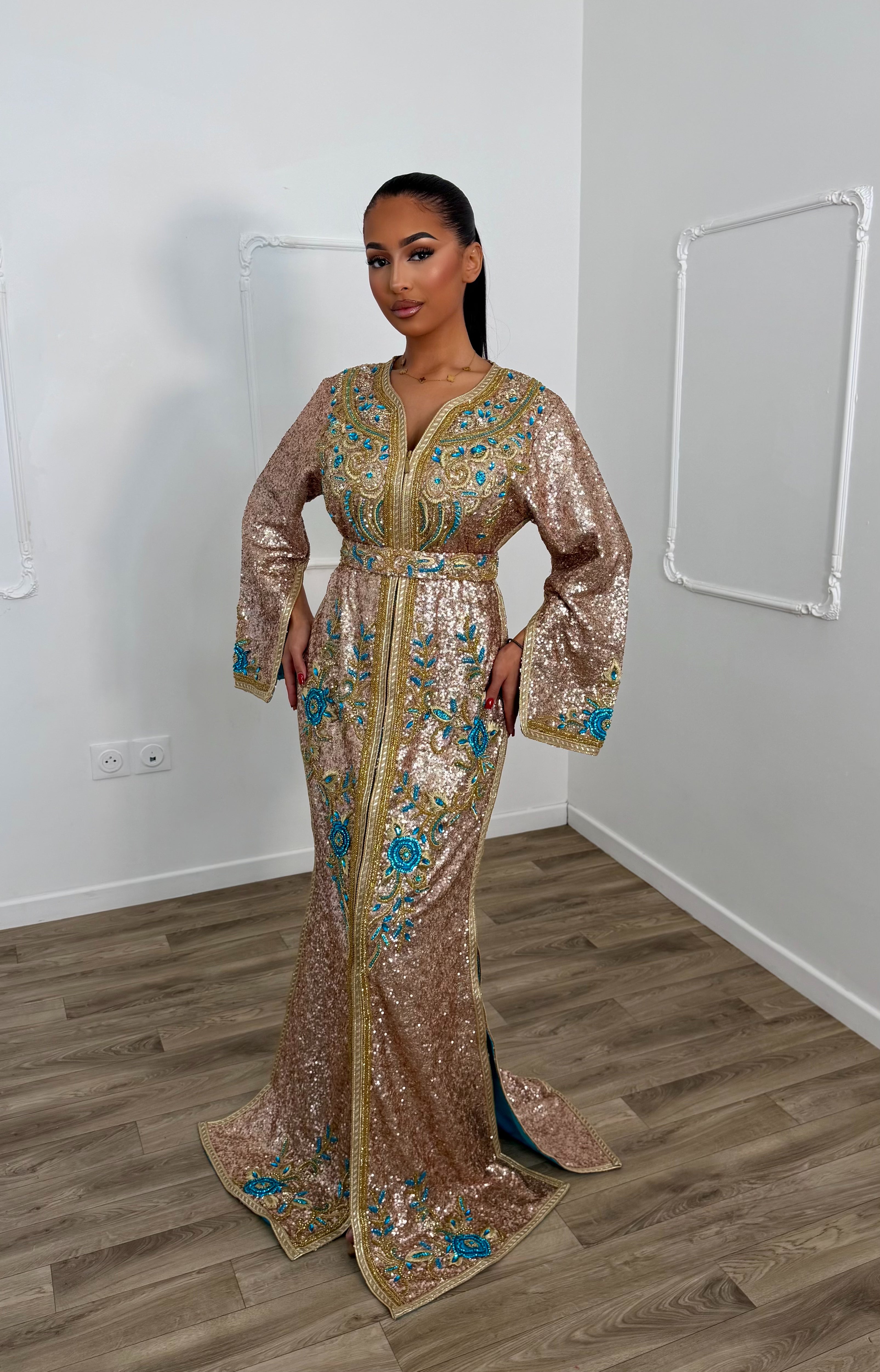 Caftan sequin précommande